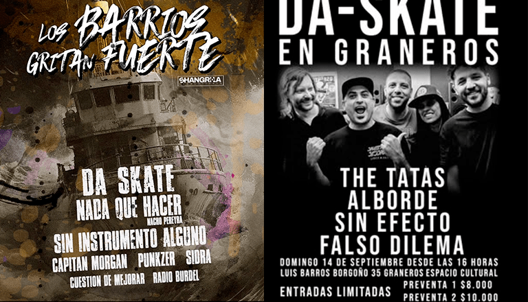 Da Skate aterriza en Chile con doble fecha y un cartel de lujo en Santiago y Graneros