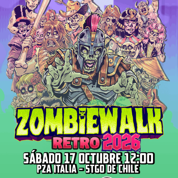 Zombiewalk 2026 llega este sábado 17 en versión Retro.